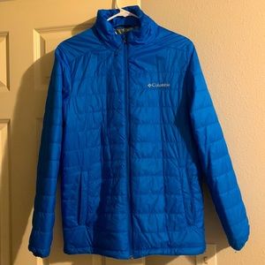 Men’s small Columbia omniheat puffer jacket